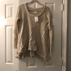 Cream sweater